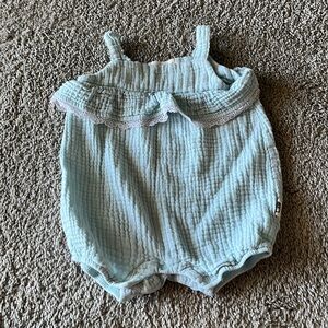 Rabbit + Bear romper